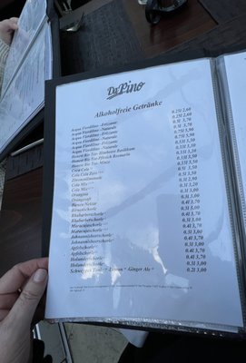 Menu photo 8 Trattoria Da Pino Munich, BY Menu photo 8 Trattoria Da Pino Munich, BY