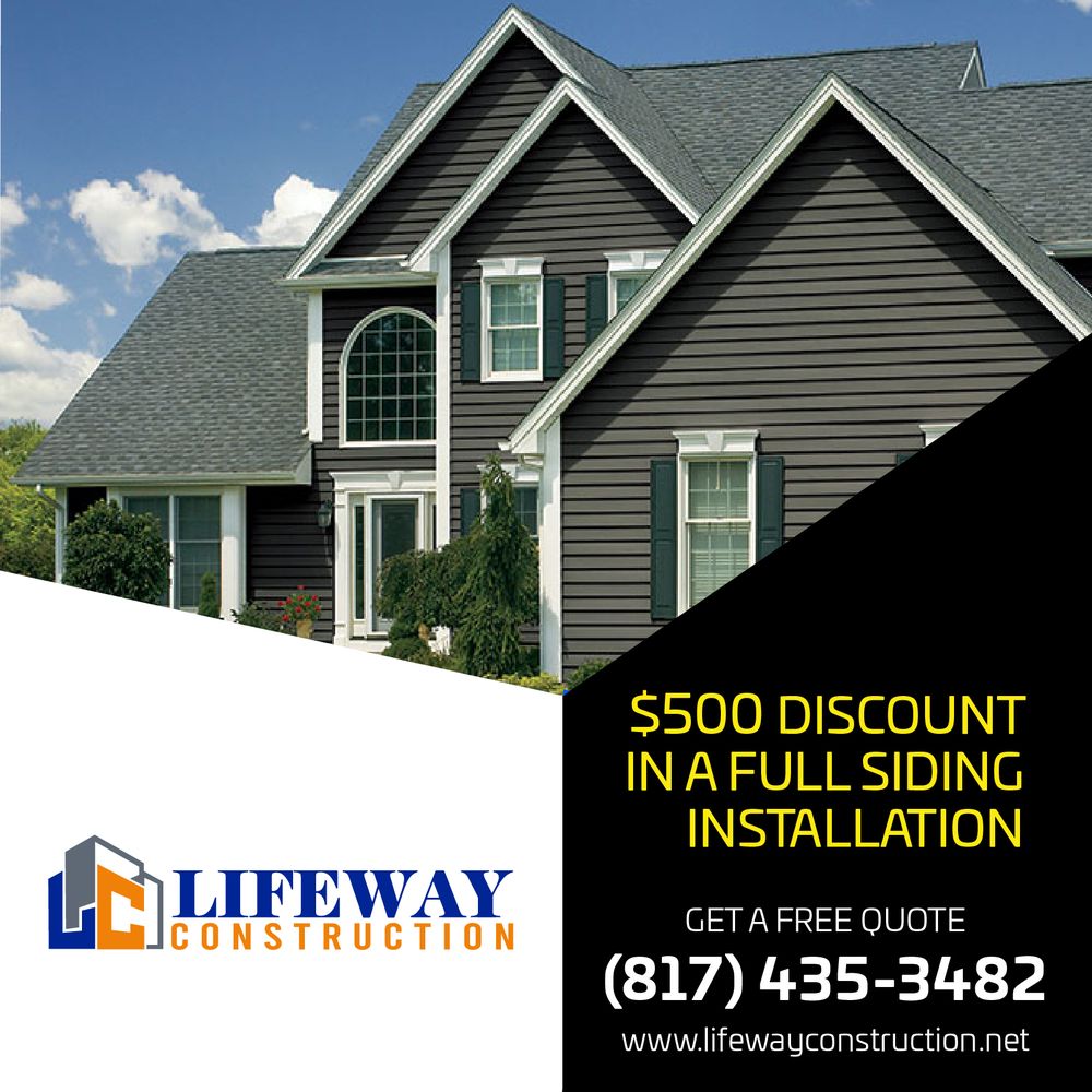 LIFEWAY CONSTRUCTION 201 Photos Tarrant, Texas Siding Phone