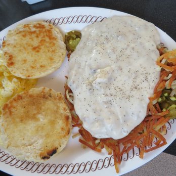 Waffle House - All star (not shown - waffle&bacon!) - American Near Me - Largo, Florida
