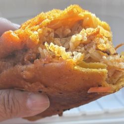 Nicaraguan Food Las Brumas - Enchilada Nicaragüense
