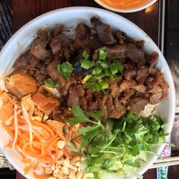 Pork and eggroll vermicelli