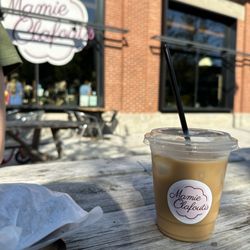 Iced pumpkin spice latte