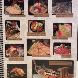 Koganei Japanese Seafood Restaurant - Menu - October 2023