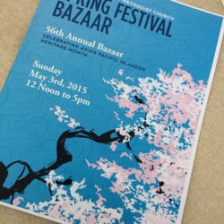 Buena Vista United Methodist - At the 56th Annual Spring Festival - Come for the festivities, stay for the teriyaki bento!