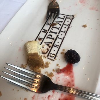 The Capital Grille - Left overs of cheese cake - Steakhouses Near Me - Mclean, Virginia The Capital Grille - Left overs of cheese cake - Steakhouses Near Me - Mclean, Virginia