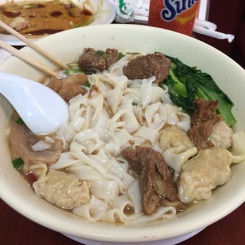 Lam's Kitchen - Beef tendon and flank in look fun soup, add won ton! - Noodles Near Me - Honolulu, Hawaii Lam's Kitchen - Beef tendon and flank in look fun soup, add won ton! - Noodles Near Me - Honolulu, Hawaii