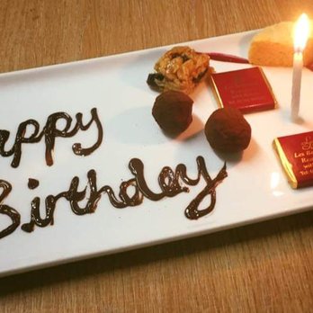 Les Bouviers Restaurant - Such a lovely touch it just makes your evening so much more special - French Near Me - Wimborne, DOR