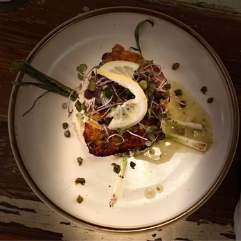 Common Restaurant  - Lemon Caper Salmon - Cocktail Bars Near Me - Savannah, Georgia