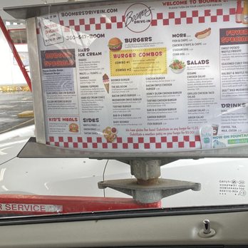 Boomer's Drive In - Drive in menu - Burgers Near Me - Bellingham, Washington