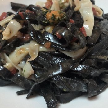 Delfina - Squid ink pasta with uni - Italian Near Me - San Francisco, California
