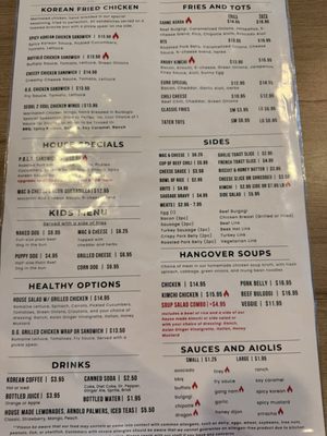 Menu photo 2 Buldogis Eatery Las Vegas, NV