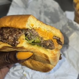Spicy Single Patty Burger