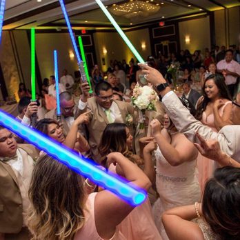Centerpiec Events DJ & MC - The grand entrance with lightsabers - DJs Near Me