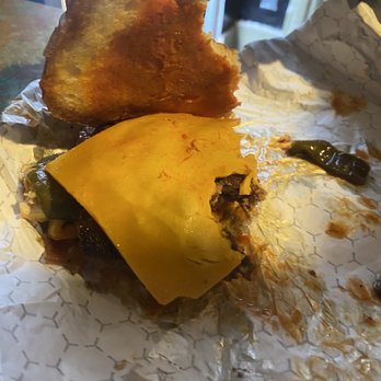 Tickle Pickle Northside - Old tasting and un melted cheese on burger - Burgers Near Me - Cincinnati, Ohio Tickle Pickle Northside - Old tasting and un melted cheese on burger - Burgers Near Me - Cincinnati, Ohio
