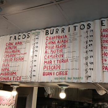 The Taco Stand - Menu - Food Stands Near Me - La Jolla, California The Taco Stand - Menu - Food Stands Near Me - La Jolla, California