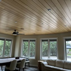 Refined Home Services - Sunroom underneath membrane roof needing repaired.