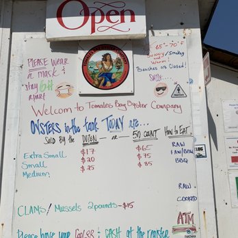 Tomales Bay Oyster Company - Seafood Markets Near Me - Marshall, California Tomales Bay Oyster Company - Seafood Markets Near Me - Marshall, California