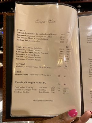 Menu photo 8 Le Crocodile Restaurant Vancouver, BC