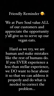 Pure Soul plant-based eats by null