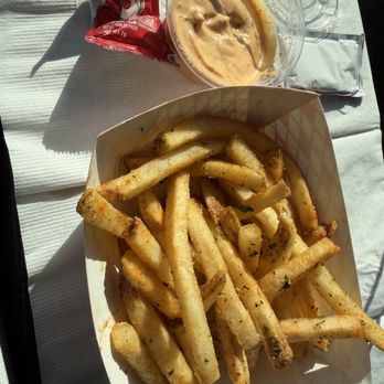 Marathon Burger - Well seasoned fries - Burgers Near Me - Venice, California Marathon Burger - Well seasoned fries - Burgers Near Me - Venice, California