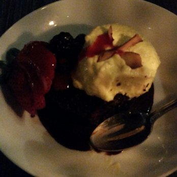 Bacchus' Kitchen + Wine Bar - The fabulous coconut cream and chocolate cake! - New American Near Me - Pasadena, California