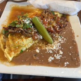 Machaca omelette Machaca omelette