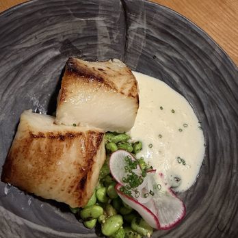 Haru - Miso Black cod w Edamame- sooo buttery and tasty - Japanese Near Me - Los Altos, California Haru - Miso Black cod w Edamame- sooo buttery and tasty - Japanese Near Me - Los Altos, California