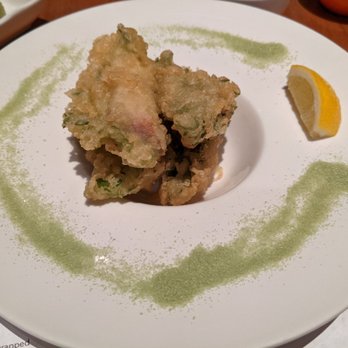 Sake 107 - Shiso tempura starter - Izakaya Near Me - Petaluma, California