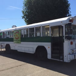 Lucky Taco - Funky digs, like a mini restaurant on a bus. :)
