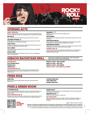 Menu photo 6 Rock N Roll Sushi Gulfport, MS Menu photo 6 Rock N Roll Sushi Gulfport, MS