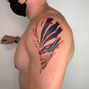 MODO Ink Tattoo - Bleach Hallow Mask - Tattoo Near Me - Orange, California MODO Ink Tattoo - Bleach Hallow Mask - Tattoo Near Me - Orange, California