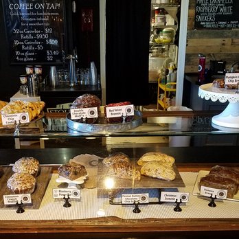 Coffeehouse Five - sampling of their scones and treats - Coffee & Tea Near Me - Greenwood, Indiana