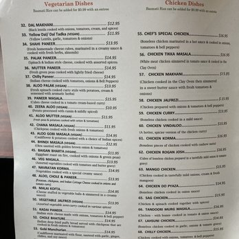 Flavors of India - Menu - Indian Near Me - Gilbert, Arizona Flavors of India - Menu - Indian Near Me - Gilbert, Arizona