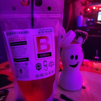 Nightmare Before Tinsel - Blood bag and the coffee chocolate drink - Bars Near Me - Philadelphia, Pennsylvania Nightmare Before Tinsel - Blood bag and the coffee chocolate drink - Bars Near Me - Philadelphia, Pennsylvania