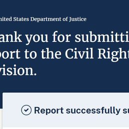 Our ADA Complaint submission Our ADA Complaint submission