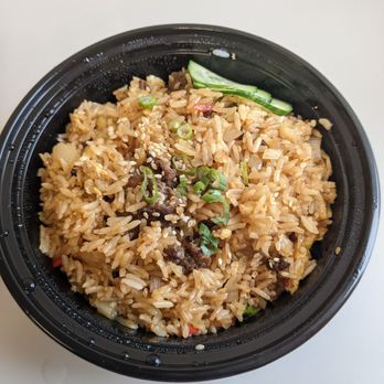 Bonchon Chapel Hill - Lunch rice bowl with bulgogi (not enough meat this time) - Korean Near Me - Chapel Hill, North Carolina