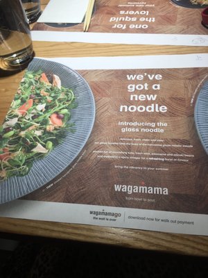 Menu photo 6 Wagamama London, XGL Menu photo 6 Wagamama London, XGL