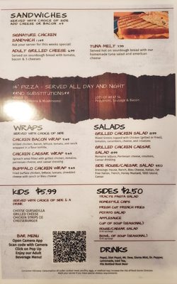 Menu photo 7 1st Street Lounge O'Fallon, IL