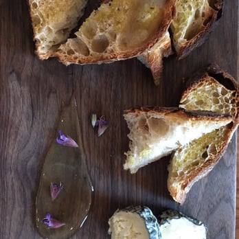 Blackbird Kitchen - Westfield Farms blue goat cheese crostini - Italian Near Me - Bozeman, Montana