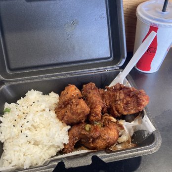 Chi-Kin - 3 Tender Lunch Special (Sweet Gochujang with white rice) includes a fountain drink as well! - Korean Near Me - Orlando, Florida