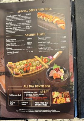 Menu photo 2 Red Bowl Winter Park, FL