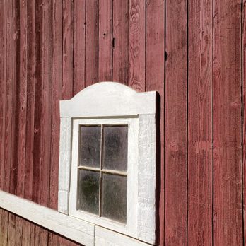 Berthusen Park - Red bar with white window. - Parks Near Me - Lynden, Washington Berthusen Park - Red bar with white window. - Parks Near Me - Lynden, Washington