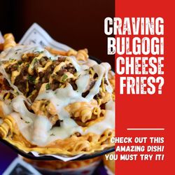 Luv Dduk - Indulge in our mouthwatering bulgogi cheese fries They're the perfect blend of savory and cheesy goodness!