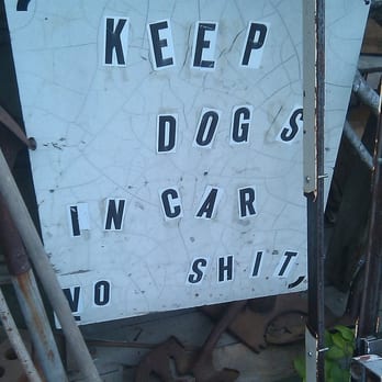 Elmer's Barn - A sign out front - Antiques Near Me - Whitefield, Maine