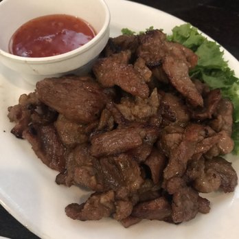 SriPraPhai Thai Restaurant - BBQ pork - very juicy $10 - Thai Near Me - Woodside, New York
