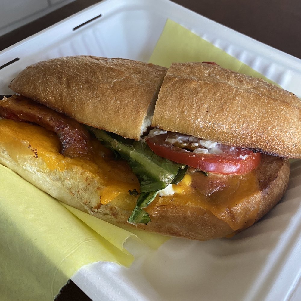 The Grind Cafe - hot link sandwich with garlic butter add-on - Coffee & Tea Near Me - Vallejo, California The Grind Cafe - hot link sandwich with garlic butter add-on - Coffee & Tea Near Me - Vallejo, California