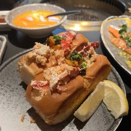 Uni lobster rolls Uni lobster rolls