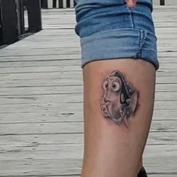 My Dory tattoo Casper did for me a few years ago
