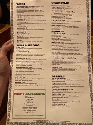 Menu photo 3 China Poblano Las Vegas, NV