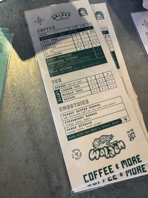 Menu photo 5 Walden Coffee Minneapolis, MN